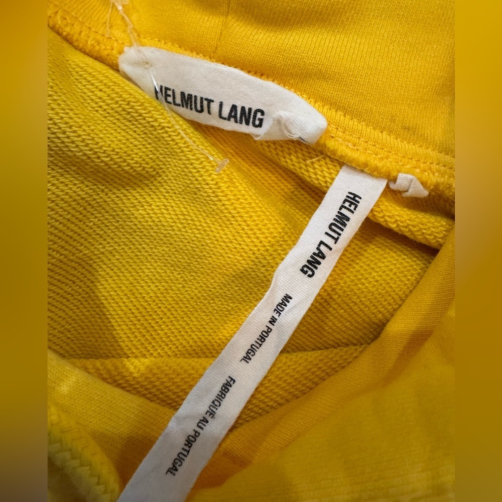 Helmut Lang Taxi Print Terry Hoodie NYC condition NWOT - Picture 3 of 11